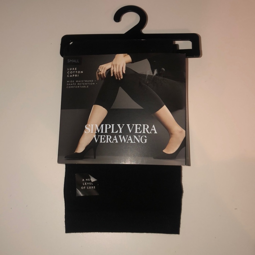 Lux cotton capri leggings